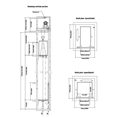 SS Hairline High Speed Passenger Elevator 8 To 15 People VVVF Hydraulic Passenger Lift